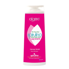 Spirulina Yoğun Bakım Saç Kremi 400 ml | %100 Bitkisel & Vegan Saç Bakımı | algee®